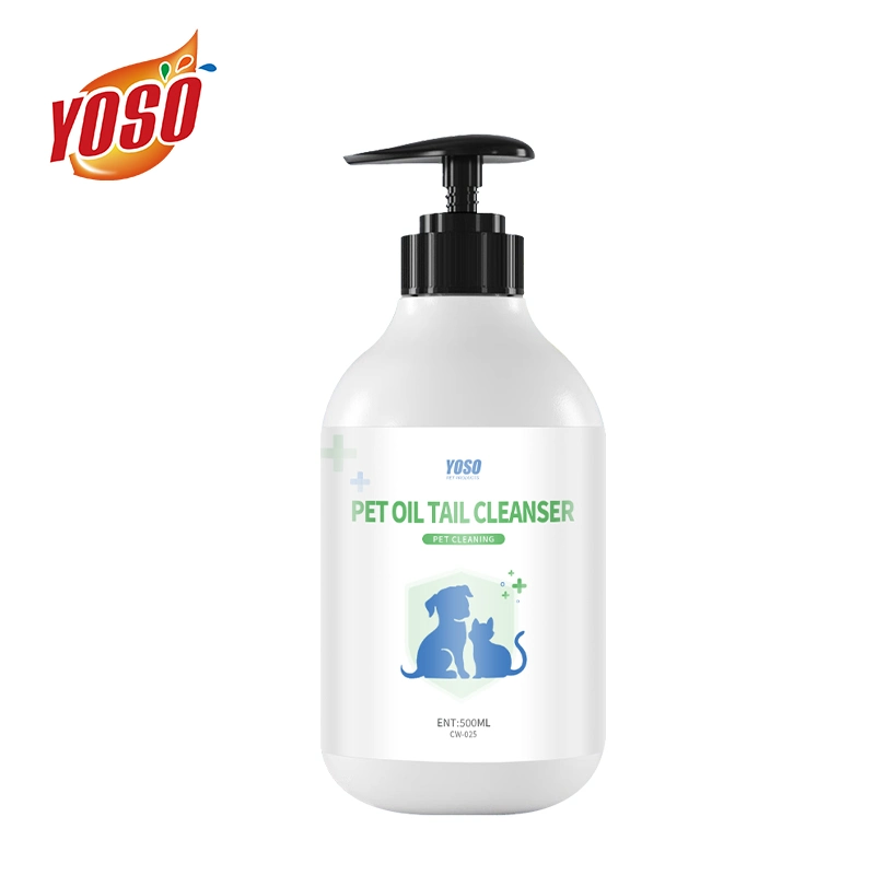 500ml Pet Oil Tail Cleansing Foam Pet Oil Tail Cleanser