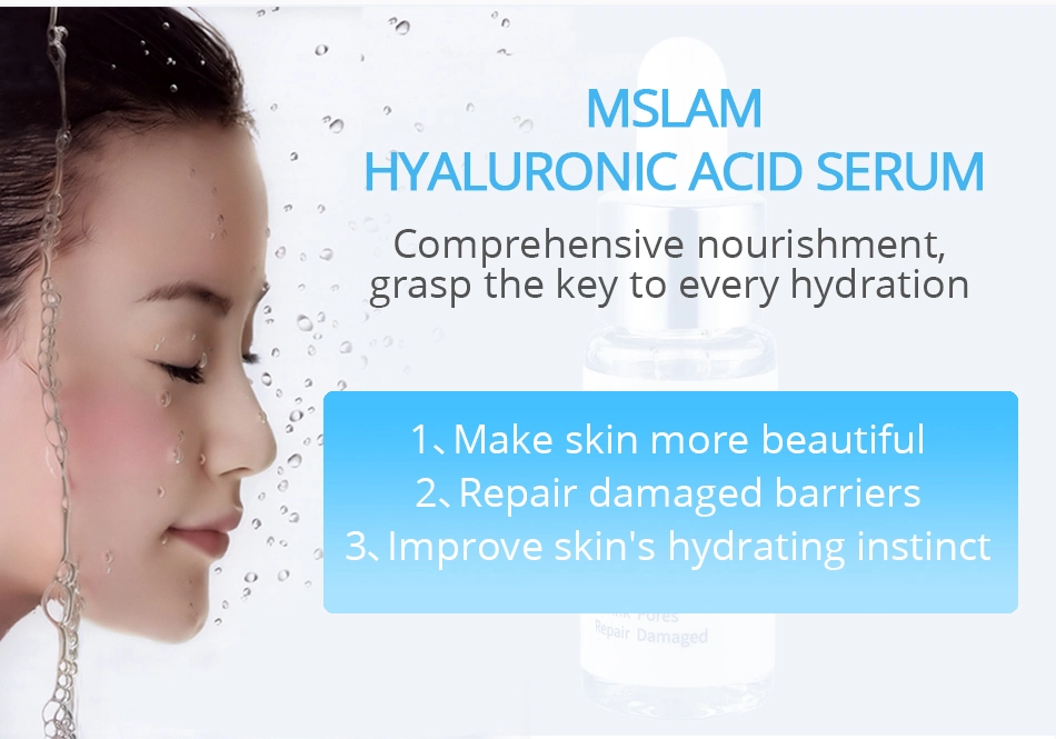 Mslam Hydrating Brightening Whitening and Moisturizing Skin Care Facial Care Hyaluronic Acid Essence Serum