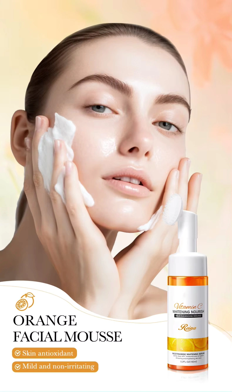 Facial Cleansing, Gentle, Rich in Foam, Not Dry and Astringent After Washing, Facial Cleansing Mousse.