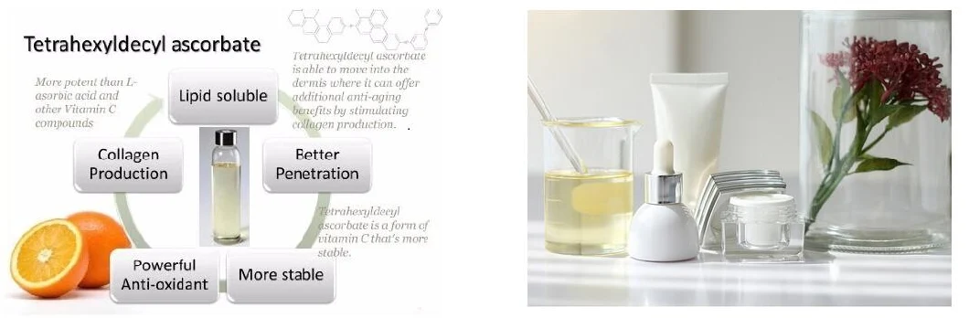 Skin Care Antioxidant Vitamin C Derivative Ascorbyl Tetraisopalmitate Vc-IP Tetrahexyldecyl Ascorbate