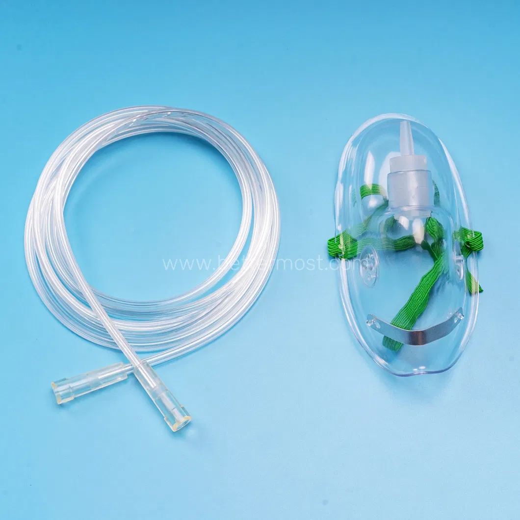 Bm&reg; High Quality Disposable Medical PVC Respiratory Oxygen Mask ISO13485 CE FDA