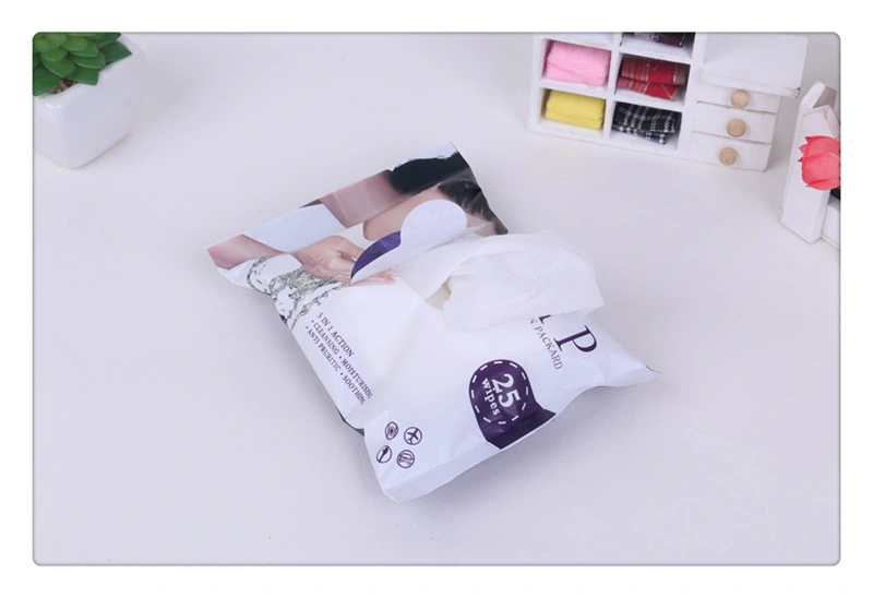 High Quality Feminine Make up Remover Wet Wipes Makeup Wipes Packaging for Face Cleaning