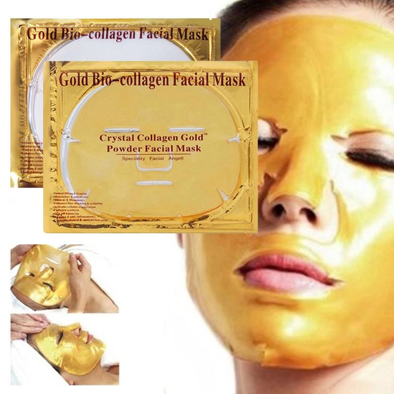 Anti Wrinkle Moisturizing Collagen Face Film 24K Gold Face Mask