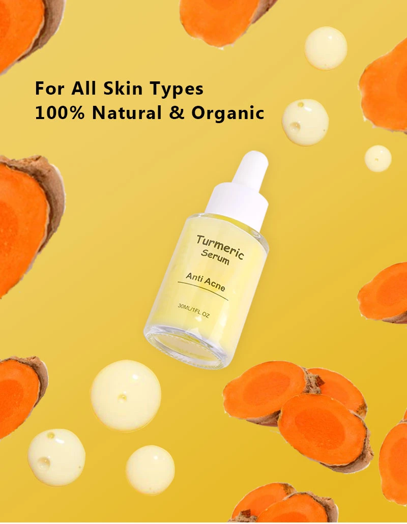 Beauty Cosmetics Skin Care Anti Wrinkles Anti Aging Turmeric Fruit Milk Serum for Face