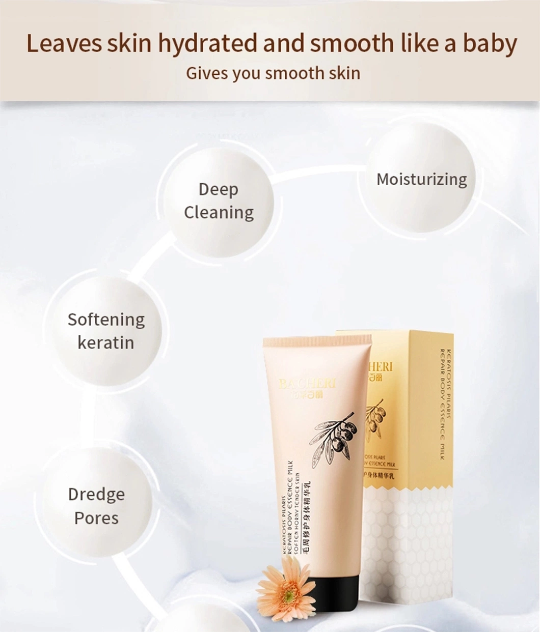 Body Lotion Cream Hotel Cosmetics Whitening Body Lotion for Dry Skin