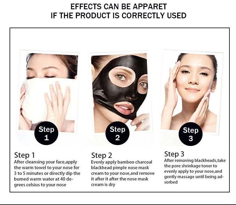 Bamboo Charcoal Blackhead Removal Mask Mild and Safe Mask