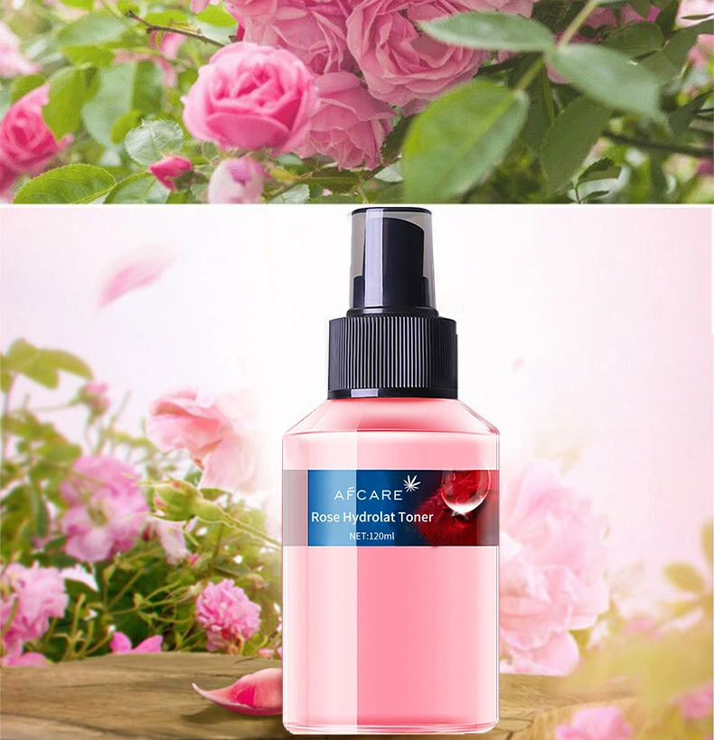 High Quality 100% Organic Rose Water Spray Brightening Spray Hydrating Toner Skin Care Face Toner Aha