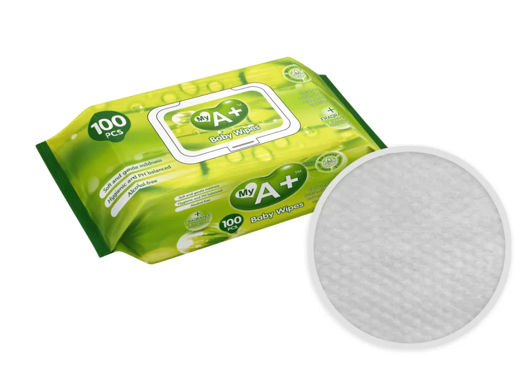 OEM Biodegradable Cleansing Wipes Facial Wipes for Makeup Removing 10 PCS Bags