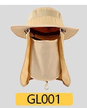 Outdoor Mosquito Hat Men&prime;s Fishing Hat Face Mask Sun Block Breathable Mesh Gauze Mask Night Fishing Insect Repellent Women&prime;s Bee Hat