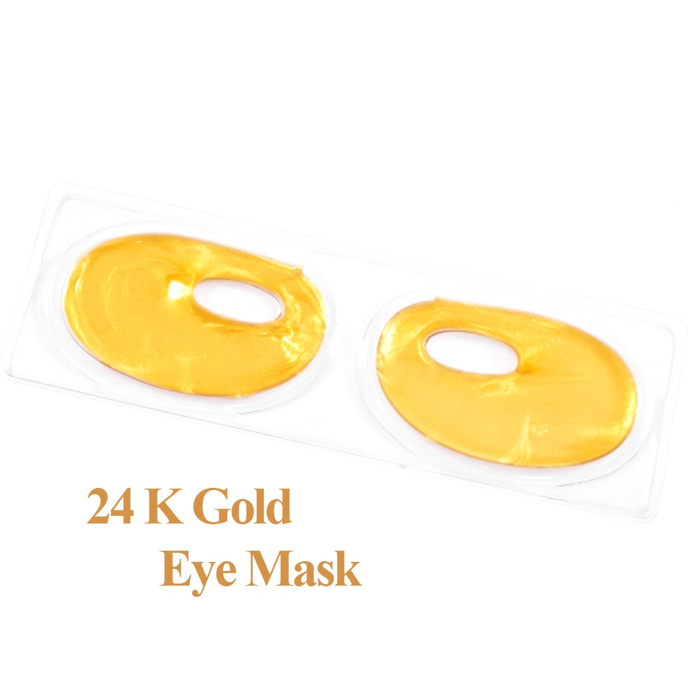 100% Natural Organic 24K Gold Gel Moisturzing Anti Wrinkle Whitenign Eye Mask