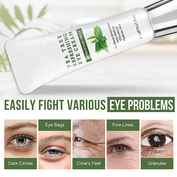 Custom Premium Natural Tea Tree Moisturizing Antioxidant Wrinkles Eye Cream