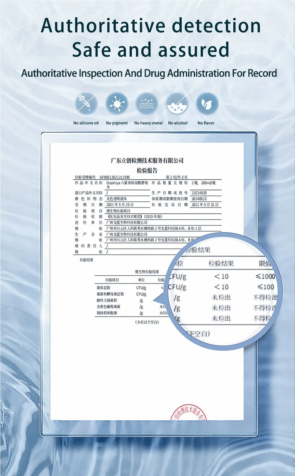 Wholesale OEM Facial Moisturizer Hyaluronic Acid Toner and Lotiocn Set