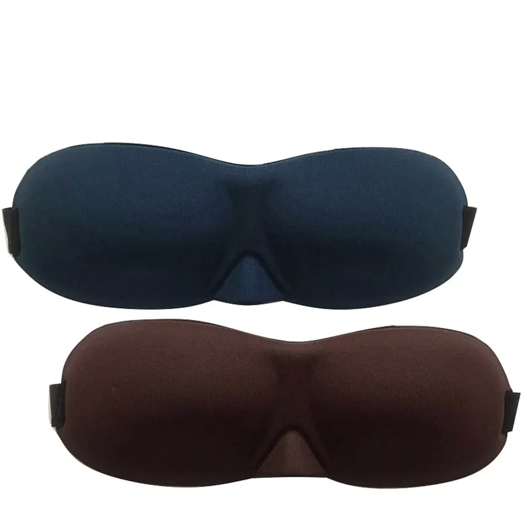 Adjustable Strap Soft and Comfortable Night Blindfold 3D Sleep Eye Mask for Women Men for Sleeping Shift Work Travel