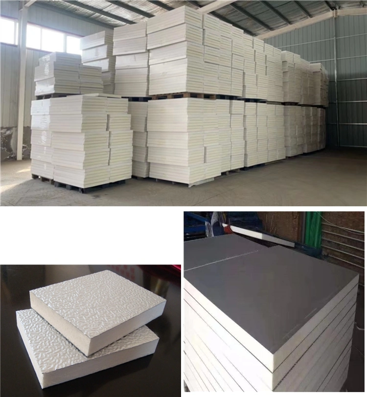 Waterproof Paper Face PIR PUR Boards Close Cell Polylsocyanurate Foam for Residential Structure Geothermal Insulation