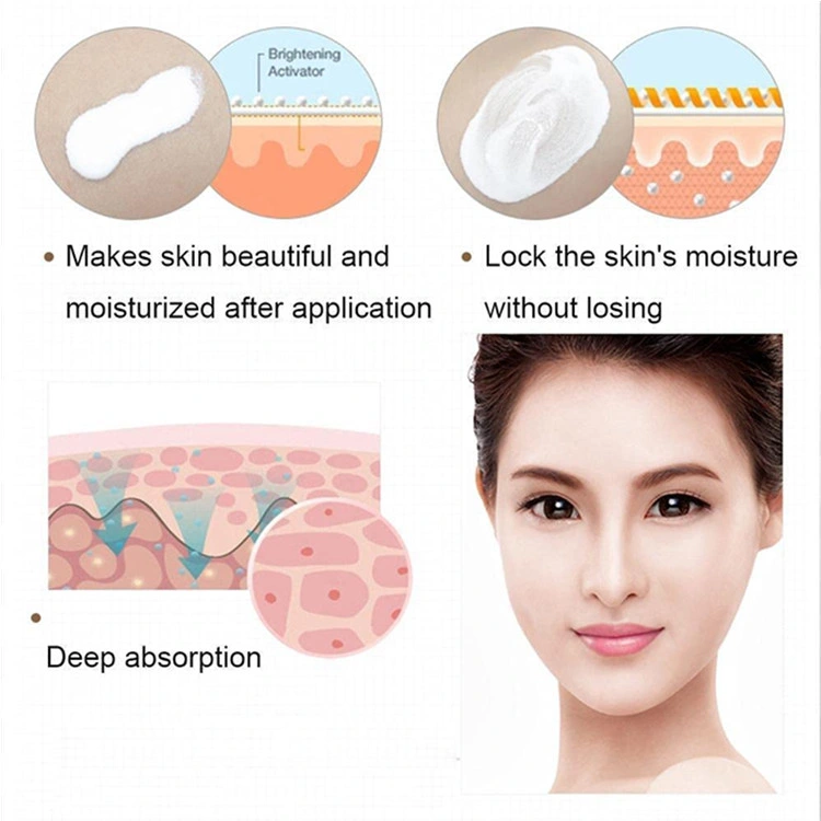 Whitening Dark Spot Remover Cream Snail Crystal Essence Color Repairing Makeup Face Cream