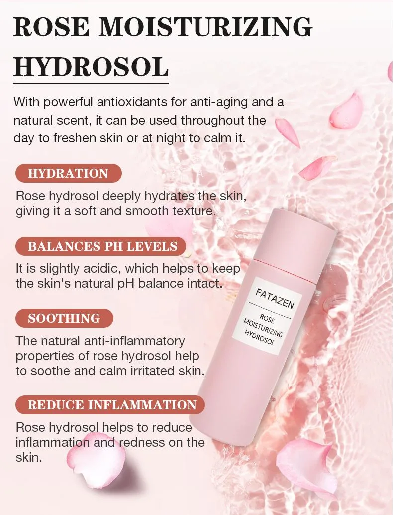 Deep Hydrating Soothing Dry Skin Repair Damaged Face Rose Facial Nourishing Toner