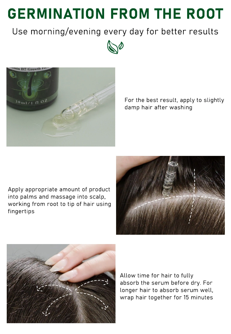 Tea Tree Oil Anti Loss Treatment Hair Growth Serum