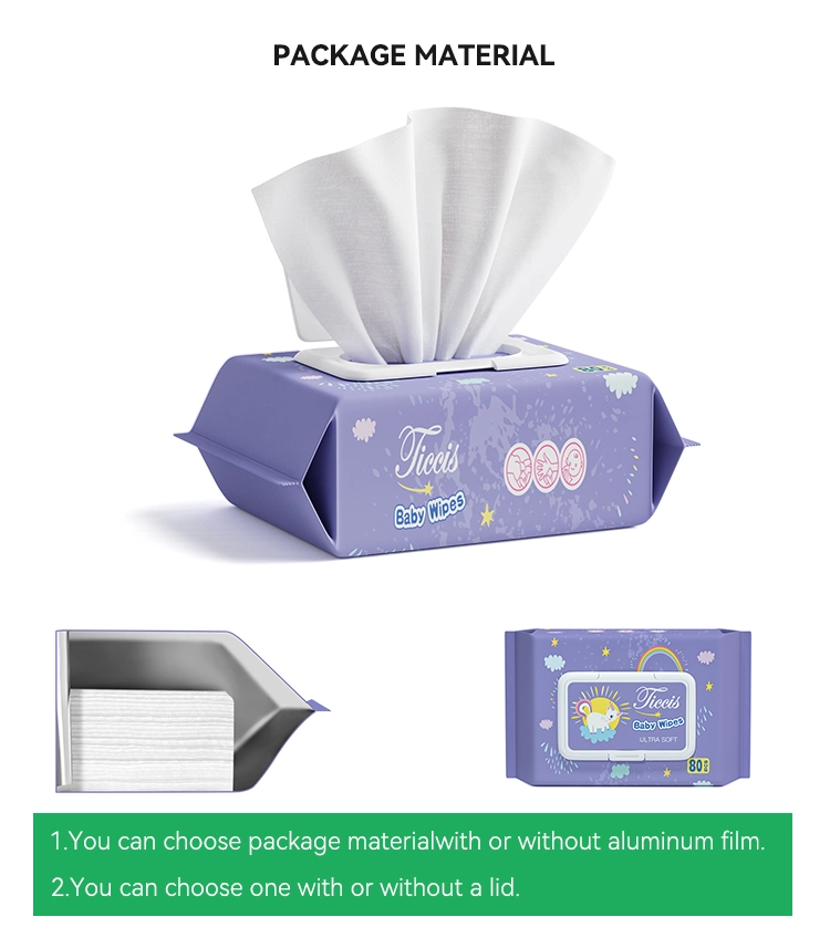 Chemical Free 99.9 Purified Baby Facial Wipes Toallitas Humedas PARA Bebe Totitos