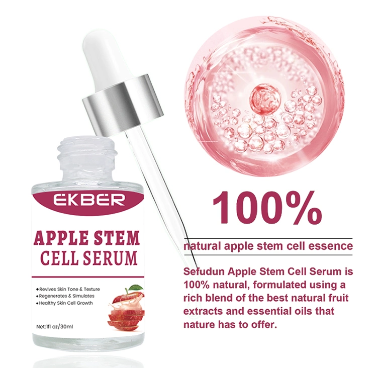 Whitening Organic Anti Aging Wrinkles Hydrating Facial Apple Stem Cell Serum