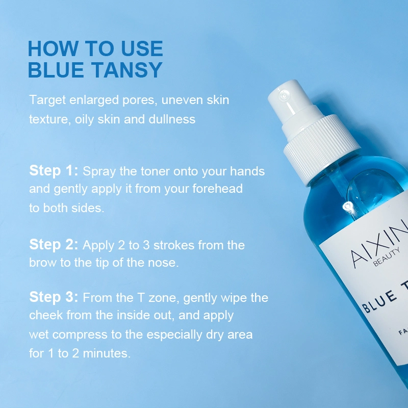 Beauty Cosmetics Skin Care Balancing Skin Shrink Pores Blue Tansy Facial Toner