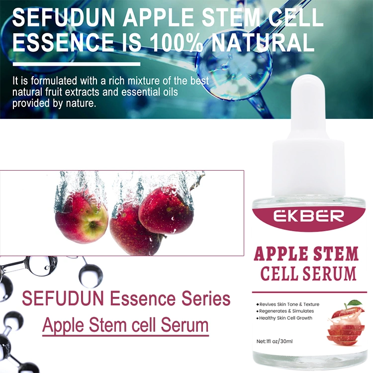 Whitening Organic Anti Aging Wrinkles Hydrating Facial Apple Stem Cell Serum