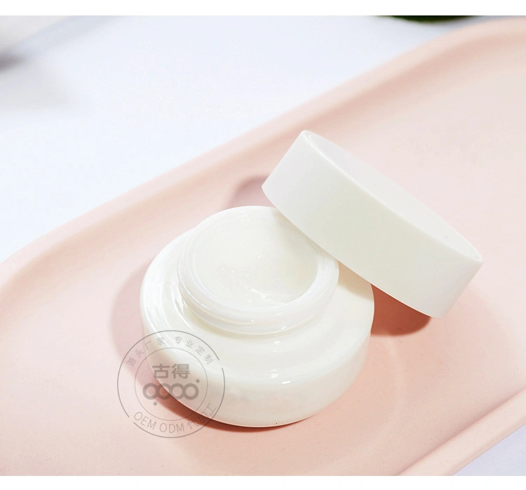 Luxury Empty 30g 50g White Plastic Cosmetic Eye Cream