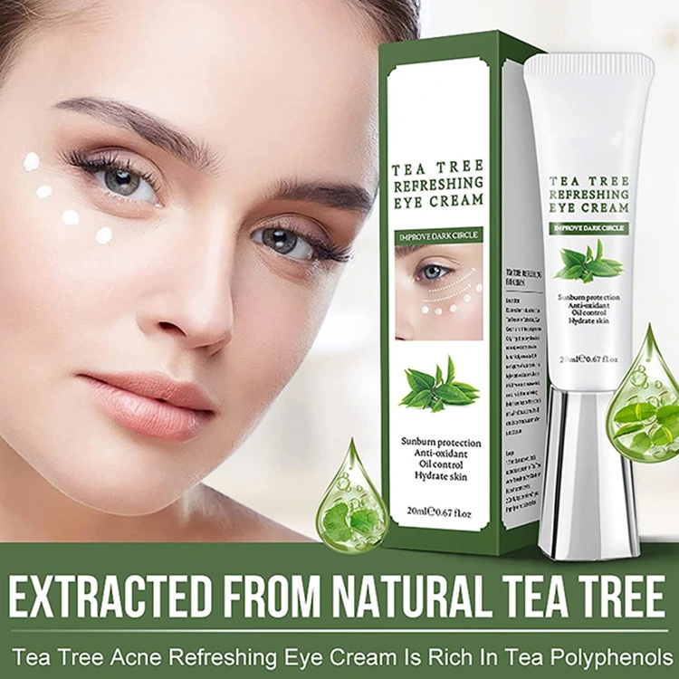 Custom Premium Natural Tea Tree Moisturizing Antioxidant Wrinkles Eye Cream