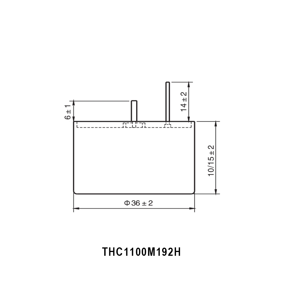 1500UF 110V Hybrid Tantalum Capacitors for Time Delay Circuit