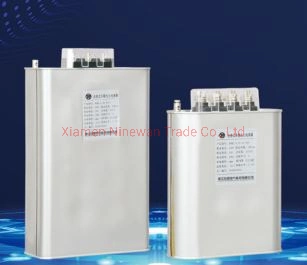 Reactive Power Compensation Capacitor Distribution Cabinet Bsmj 0.45-10-3 Self-Healing Shunt Capacitor