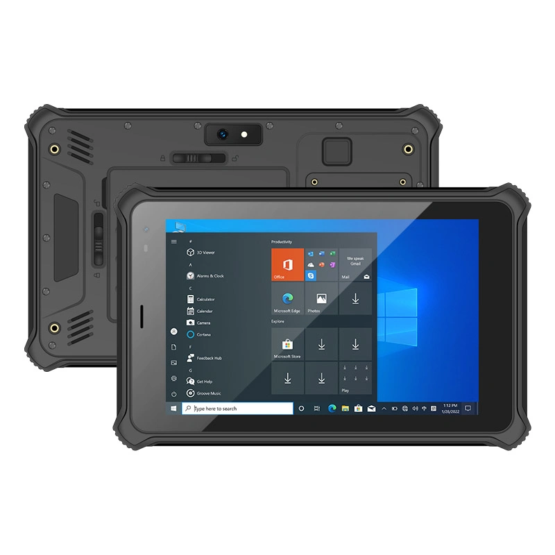 IP67 Waterproof 4G LTE 8 Inch Rugged Tablet Windows 10 Intel CPU