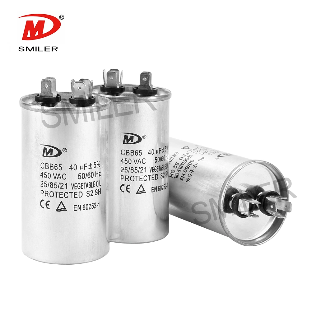 Manufacturer Air Conditioning Capacitor - Cbb65 Model No.: 25/70/21, 25/85/21, 40/70/21, 40/85/21