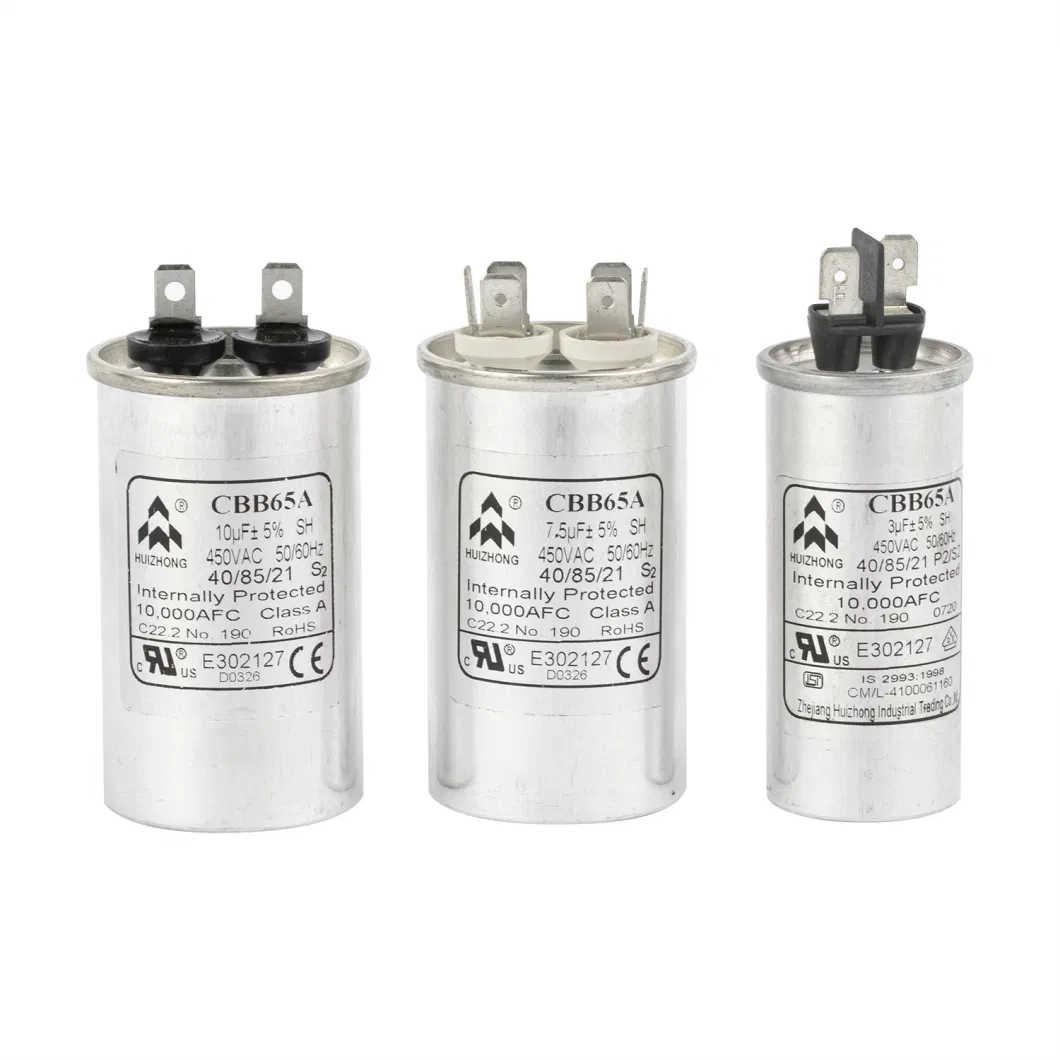 Capacitor Qualified by UL. VDE. TUV. CE. CQC