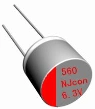 Njcon, 1000UF 16V, Conductive Polymer Aluminium Solid Capacitor