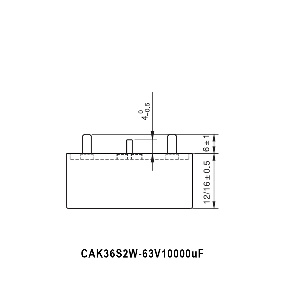 10000UF 63V Hybrid Tantalum Capacitors for Time Delay Circuit