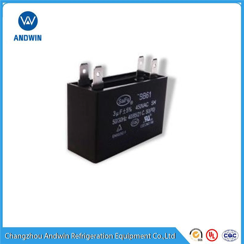 450VAC 40/70/21 50/60Hz Cbb61 Fan Capacitor