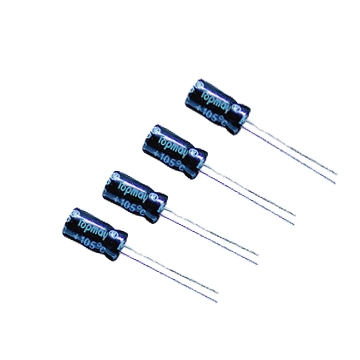 2.2UF 63V Miniature Size 7mm Topmay Aluminum Electrolytic Capacitor