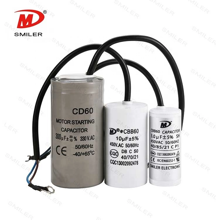 Original Manufacturer CD60 250V Motor Starting Capacitor Film Capacitor for AC Motor