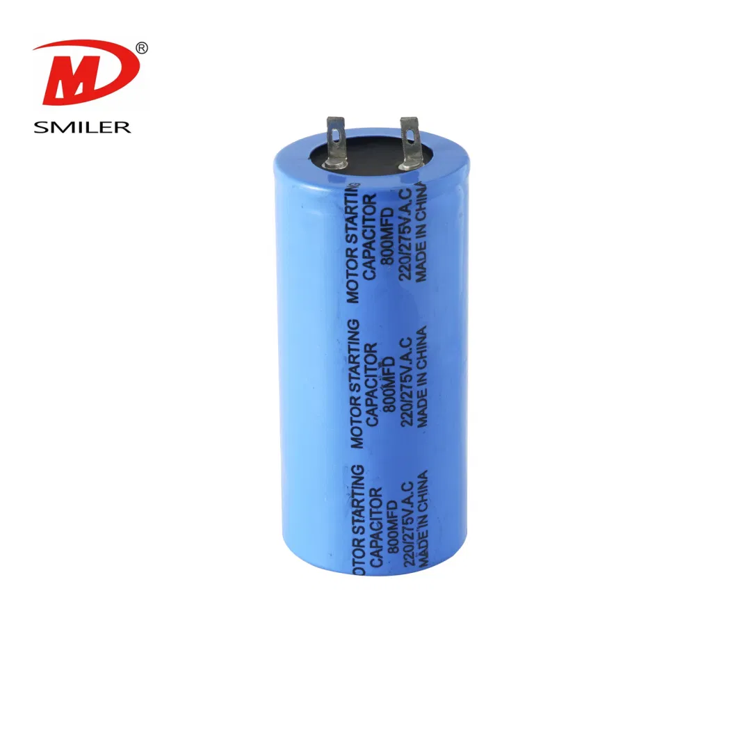 Smiler CD60 125V Capacitor AC Motor 40/85/21 CD Capacitor Original Manufacturer Starter Capacitor