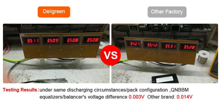 Voltage Differences Within 10mv Active Solar Battery Balancer 4s 12V Voltage Balance Lithium Battery Equalizer