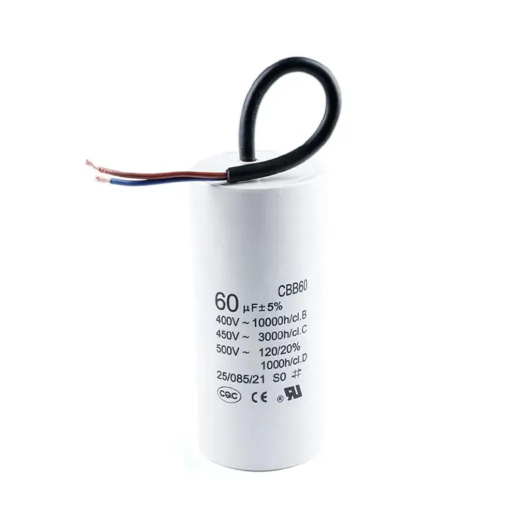 Retekool Cbb65 Run Motor Capacitor for Air Conditioning/Aluminum Electrolytic Capacitor