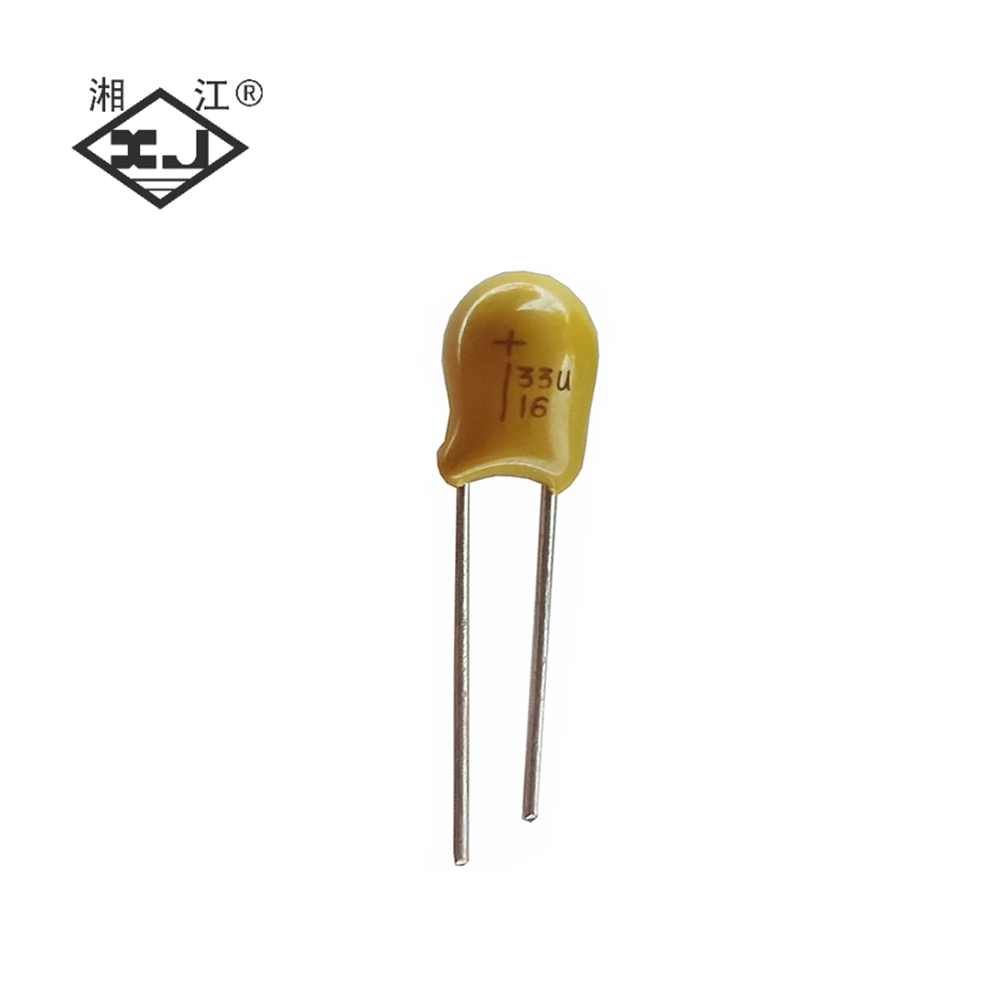 Radial 33UF 16V 20% Dipped Tantalum Capacitors