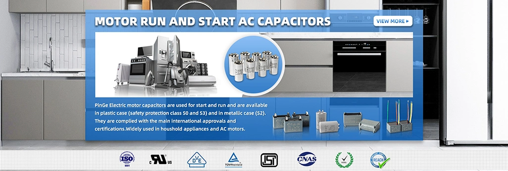 Pinge Brand Cbb65 AC Motor Run Capacitor Used for Air Conditioner Factory Wholesale