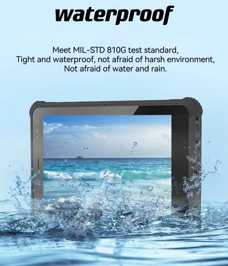 Wholesale Industrial IP67 Android Rugged Tablet PC 10.1 Inch Tablet Computer with Removable Battery