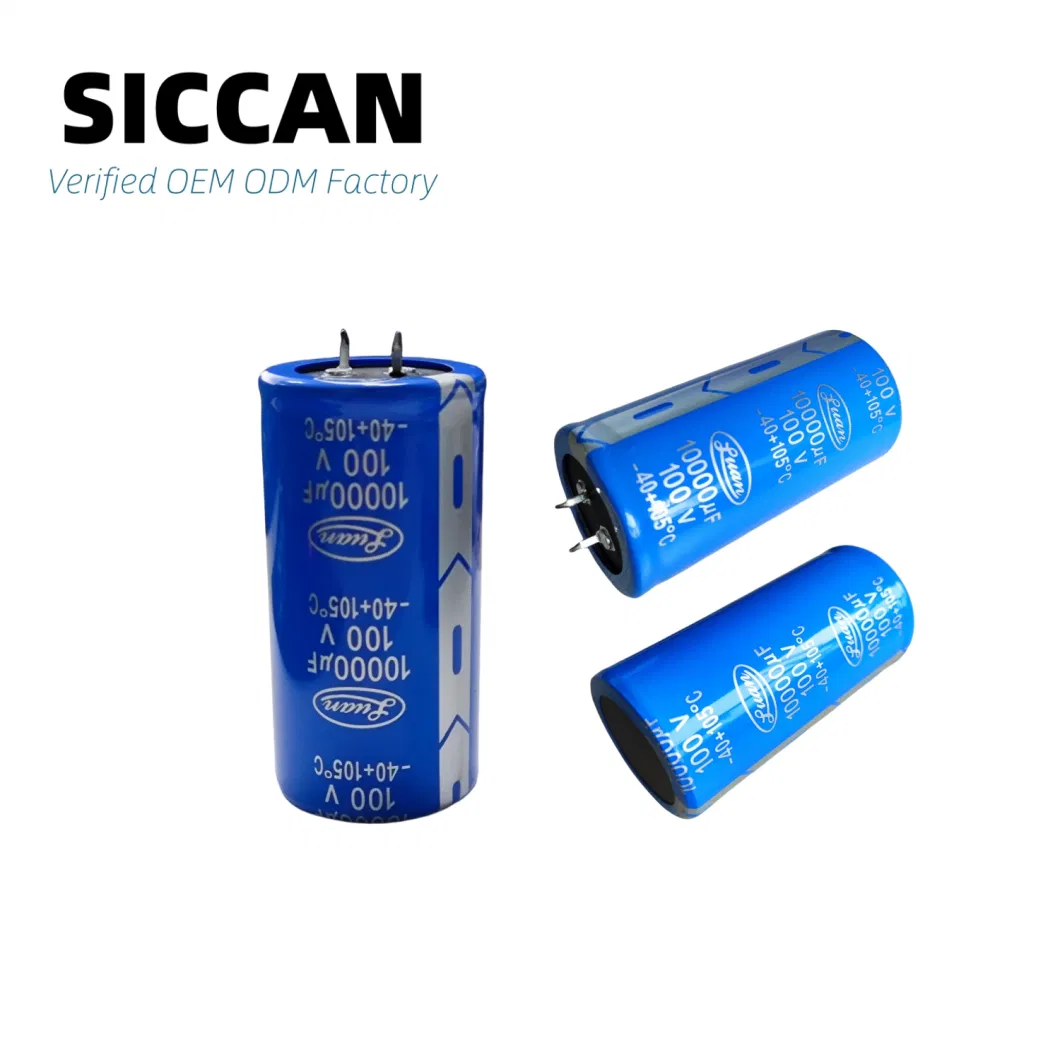 6800UF 80V Aluminum Electrolytic Capacitor Price Snap-in Lf High Frequency Low ESR