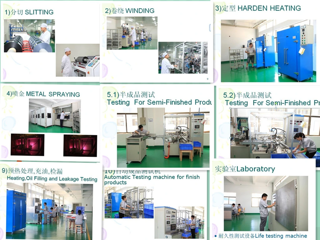 Air Conditioning Spare Parts Manufacturer 1UF-100UF HVAC Capacitors Running Cbb65 AC Capacitor