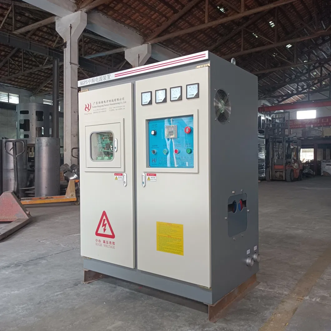 100kg Induction Melting Furnace for Melting Aluminum Bronze Copper Steel