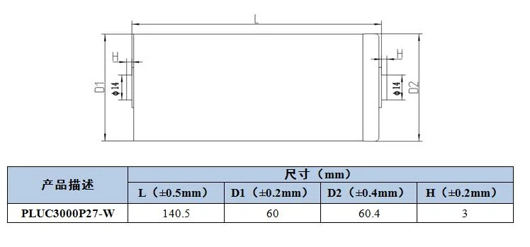 Plannano 3.0V 3000f Supercapacitor Capacitor Customizable Module (free sample)