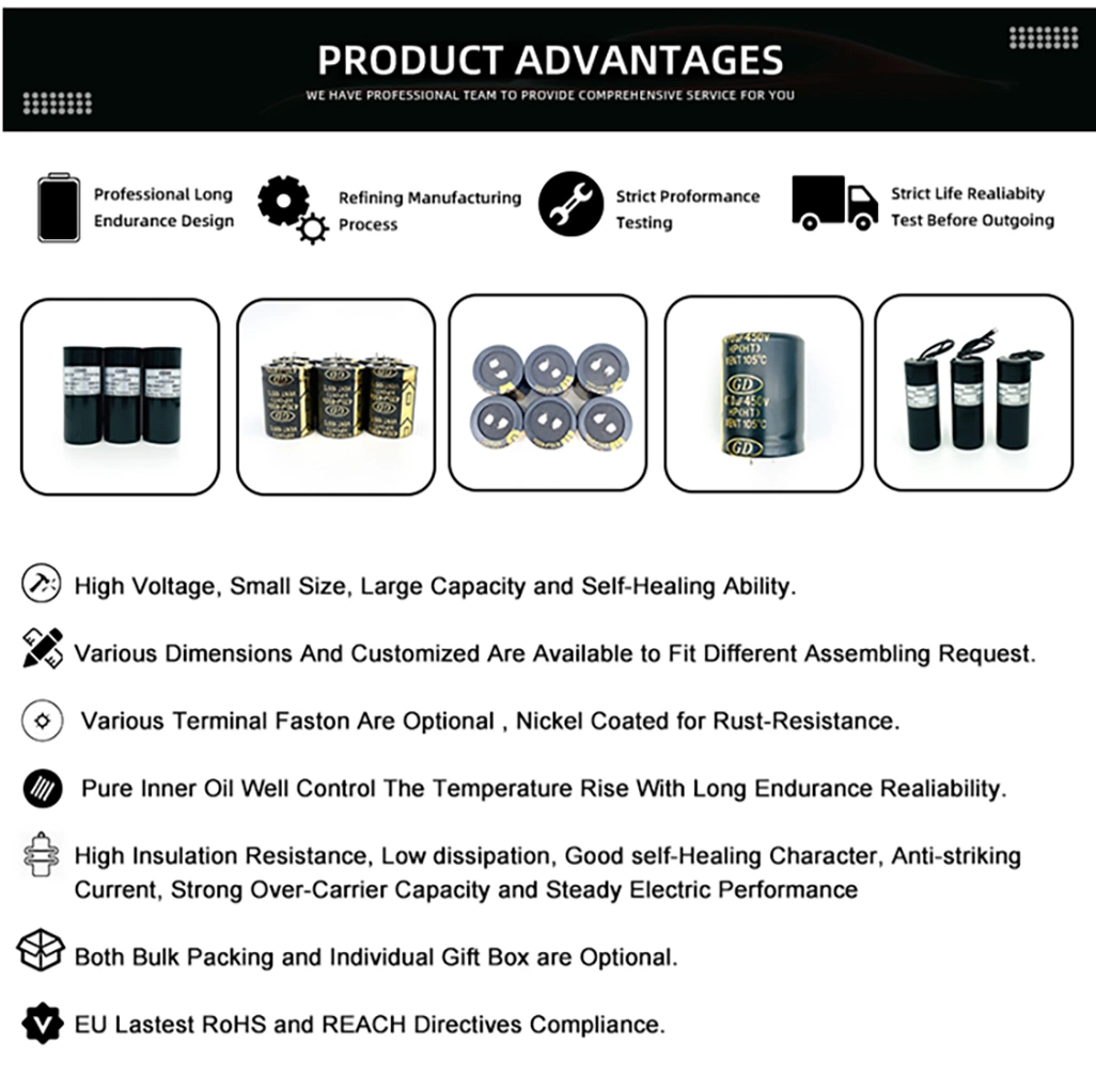 Ks Pinge 100V 10000UF Large Can Snap-in Aluminum Electrolytic Capacitor