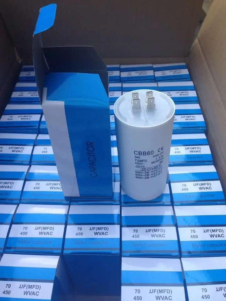 Super Capacitors Reasonable Quality in China Cbb60 Series Capacitor