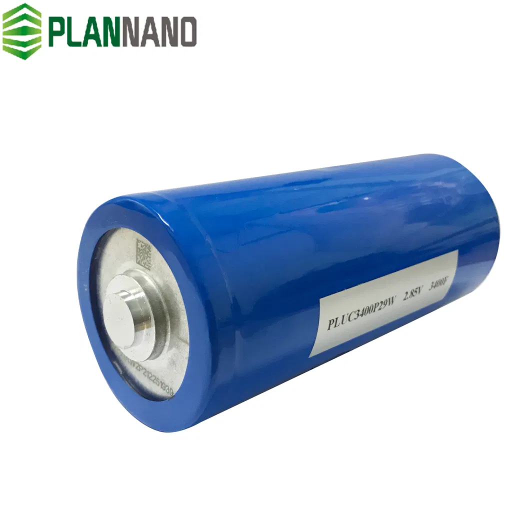 High Power Long Cycle Life 2.85V 3400f Supercapacitor/Ultracapacitor